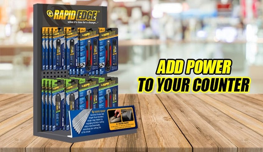 Rapid Tools Counter Display